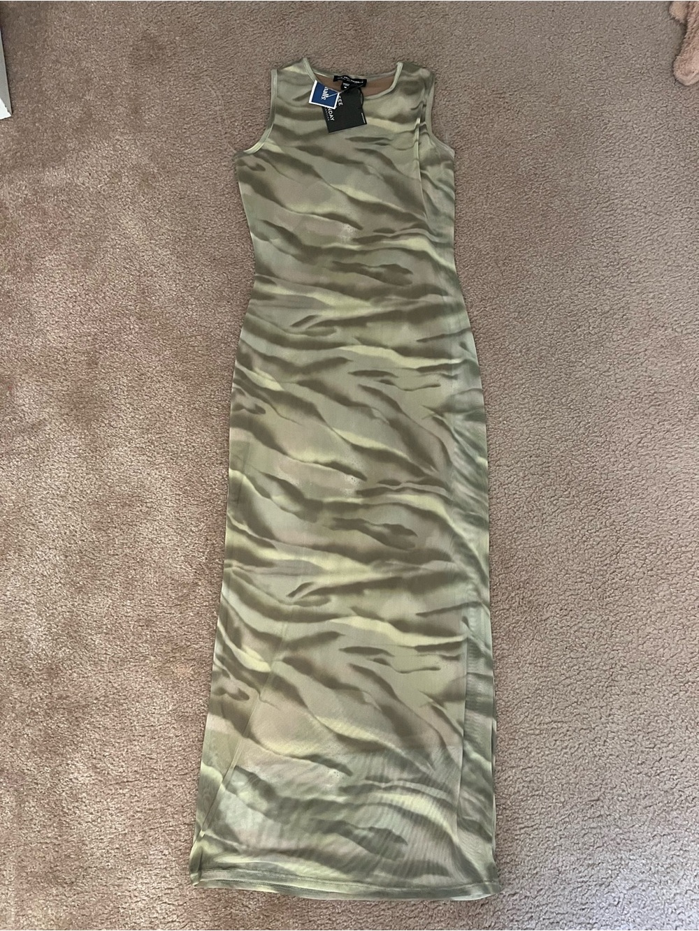 Abstract Bodycon Dress